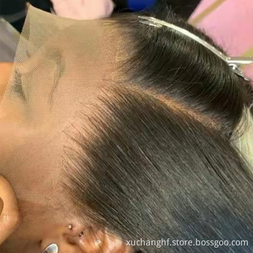 Wholesale Glueless Peruvian Bob Wigs Lace Front Pixie Cut Short Hd Full Lace Bob Wig Curly Lace Frontal Virgin Human Hair Wigs